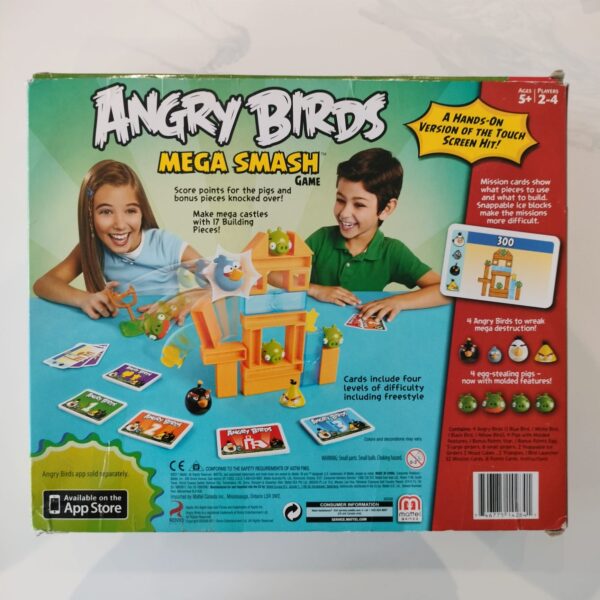 🔥 RARE & COMPLETE: Mattel Angry Birds Mega Smash Board Game - Toys R Us Exclusive! - Image 6