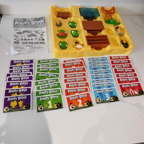 Complete contents of Angry Birds Mega Smash game