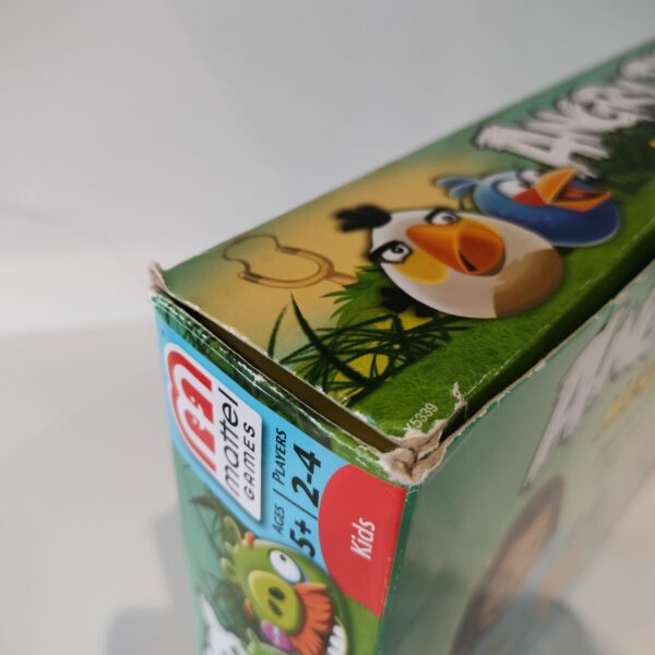 Mattel Angry Birds Mega Smash Board Game box - Wear and Tear